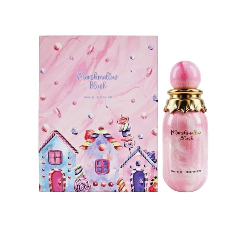 Paris Corner Marshmallow Blush Eau de Parfum - Perfume para Dama de Alta Gama, Árabe, Gourmand y Ultra Coquette
