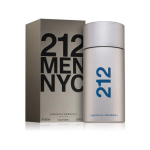 212 NYC Men Carolina Herrera Eau de Toilette – Perfume Masculino Fresco y Sofisticado