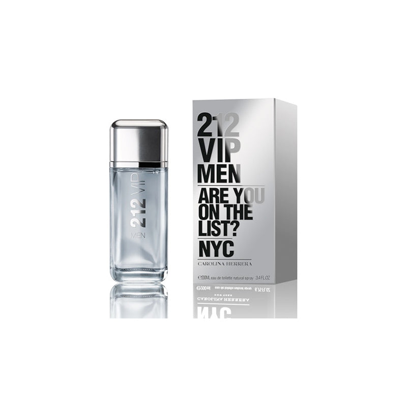 212 VIP Men Carolina Herrera Eau de Toilette – Perfume Masculino Moderno y Sofisticado