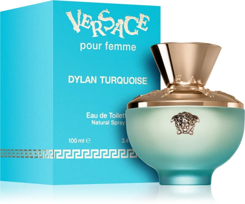 Dylan Turquesa Versace Perfume Femenino - Radiante y Cristalino