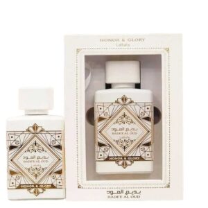 Badee Al Oud Honor Y Glory Lattafa Blanca Caja - perfume al por mayor